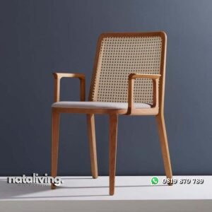 Kursi cafe terbaru kayu jati kursi cafe sandaran rotan nataliving furniture