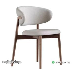 Kursi cafe lengkung terbaru kursi makan sandaran unik nataliving furniture