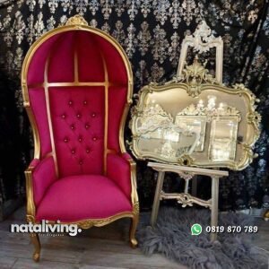 Kursi kerodong kursi ratu kayu jati kursi balon murah nataliving furniture