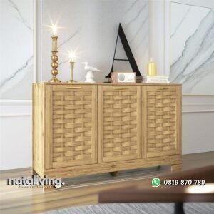 Bufet antik kayu jati finishing natural muda bufet terbaru nataliving furniture