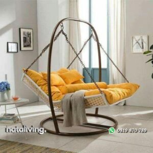 Ayunan rotan jumbo outdoor ayunan model santai terbaru nataliving furniture