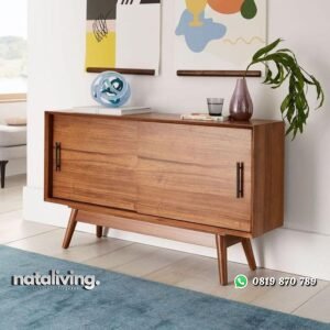 Bufet retro terbaik kayu jati bufet paling laris nataliving furniture