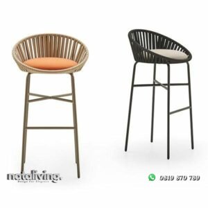 Kursi bar outdoor rotan sintetis modern kursi bar terbaru nataliving furniture