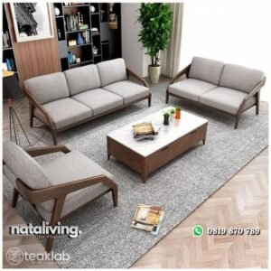 Kursi tamu terbaru kayu jati tua meja top marble nataliving furniture