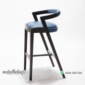 Kursi bar terbaru sandaran lengkung lapis jok kursi bar modern nataliving furniture