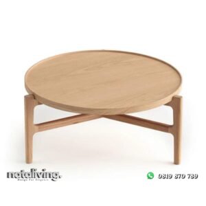 Meja Coffe terbaru kayu jati top bundar nataliving furniture