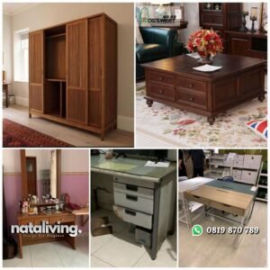 Set kamar full kayu jati 2 (pesanan pribadi bpk edwyn) nataliving furniture