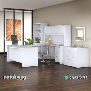 Commercial Set Meja Kantor Direktur Model Minimalis nataliving furniture