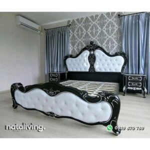 Set tempat tidur ukir nakas terbaru kayu jati nataliving furniture