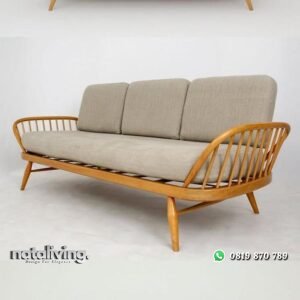 Bangku santai terbaru kayu jati kursi santai dudukan busa nataliving furniture