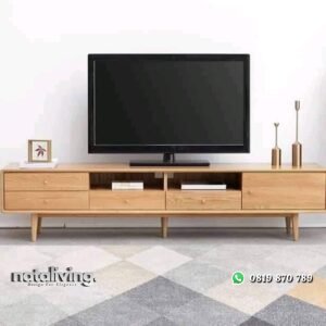 Meja tv bufet tv murah kayu jati nataliving furniture