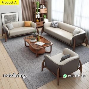 Set sofa tamu modern terbaru kursi tamu mewah terbaik nataliving furniture