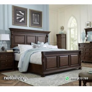 Dipan kayu jati terbaik tempat tidur mewah terbaru nataliving furniture