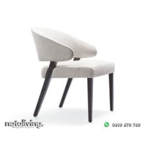 Kursi cafe lengkung full busa kursi resto kayu jati nataliving furniture