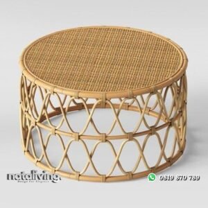 Meja tamu rotan alami meja rotan terbaru coffe table nataliving furniture