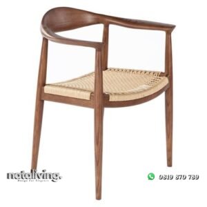 Kursi cafe Hiroshima dudukan rotan kursi cafe terlaris kayu jati nataliving furniture