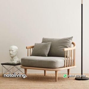 Kursi santai jari2 terbaru sofa single kayu jati nataliving furniture
