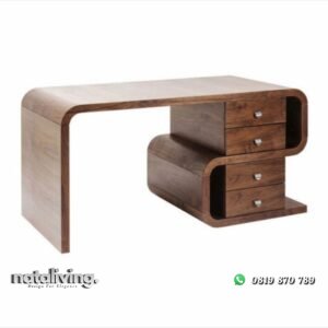 Meja kantor modern kayu jati meja kerja terbaru nataliving furniture