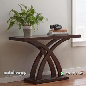 Meja konsul terbaru kayu jati meja konsul minimalis nataliving furniture