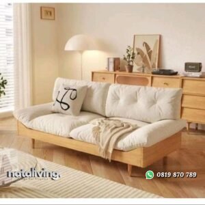 Bangku kayu jati modern sofa santai elegan nataliving furniture