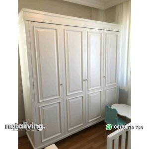 Almari pintu 4 almari full duco almari pakaian terbaik nataliving furniture