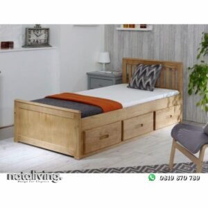 Dipan anak terbaru kayu jati warna muda dipan anak laci nataliving furniture