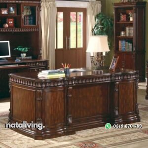Meja direksi terbaru meja kantor model terbaik kursi kantor kayu jati nataliving furniture