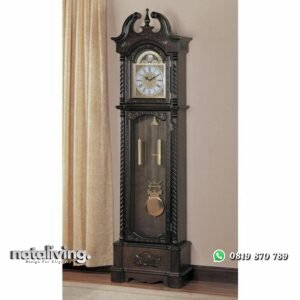 Almari jam hias terbaru lemari jam kekikian kayu jati nataliving furniture