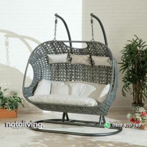 Ayunan jumbo rotan sintetis ayunan outdoor terbaru nataliving furniture