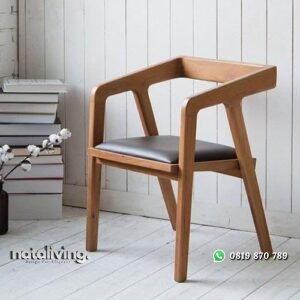 Kursi cafe kayu jati modern kursi reastoran terbaru nataliving furniture