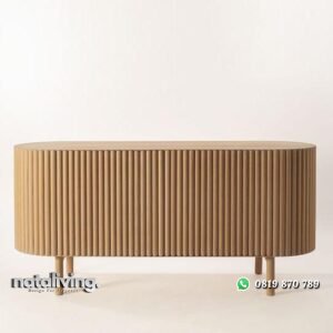 Bufet pendek salur kayu jati bufet minimalis modern nataliving furniture