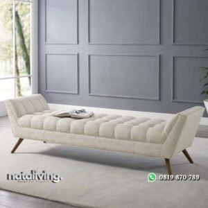 Sofa bench terbaru kayu jati bangku santai dudukan busa nataliving furniture