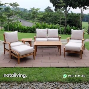 Kursi santai kayu jati terbaru kursi teras termurah nataliving furniture