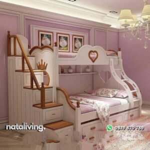 Dipan anak tingkat terbaru dipan anak motif nataliving furniture