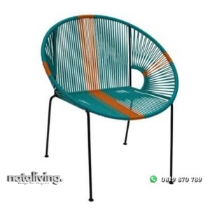 Kursi teras rajut terbaru kaki besi kursi santai murah nataliving furniture