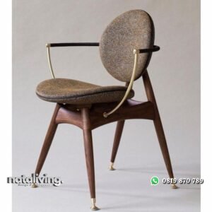 Kursi dokter modern kayu jati kursi cafe kekinian nataliving furniture