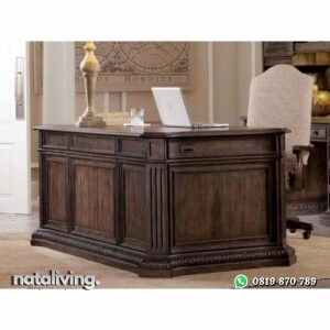 Meja direktur finishing rustik meja kerja terbaru nataliving furniture