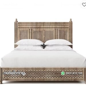 Dipan klasik antik custom terbaru tempat tidur klasik nataliving furniture