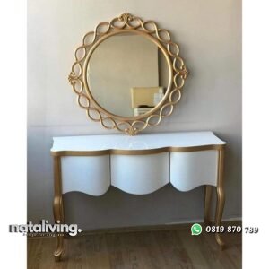 Meja konsul terbaru meja rias terbaik full duco nataliving furniture
