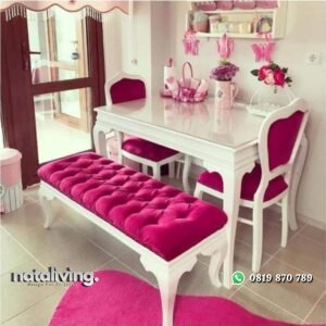 Kursi Makan dudukan busa full duco nataliving furniture