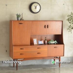 Bufet retro kayu jati terbaru rak terbaik nataliving furniture