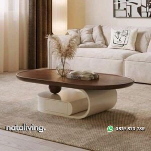 Meja tamu terbaru finishing duco meja sofa kekinian nataliving furniture