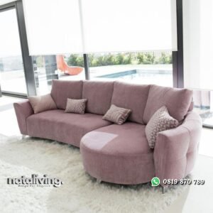 Sofa unik bahan jok tebal sofa tamu terbaru nataliving furniture
