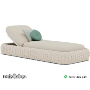 Lonjer anyaman tali rope kursi lonjer outdoor terbaru (pesanan pribadi) nataliving furniture