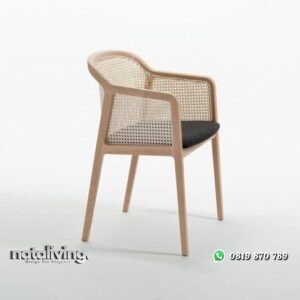 kursi cafe terbaru kayu sungkai kursi cafe sandaran rotan dudukan busa nataliving furniture