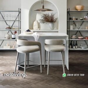 Kursi custom kaki besi kursi bar unik terbaru nataliving furniture