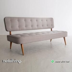 Bangku terbaru kayu jati dudukan dan sandaran busa nataliving furniture