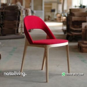 Kursi cafe kayu jati terbaru kursi cafe sandaran lengkung modern nataliving furniture