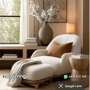 Kursi sofa santai empuk terbaru sofa single modern nataliving furniture