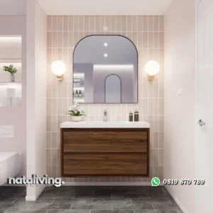 AZDEN Wastafel Kabinet Kayu Jati Minimalis Terbaru nataliving furniture